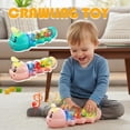 thumbnail image 3 of Caterpillar Crawling Toy, Caterpillar Design Tummy Time Toy with Light & Music Musical Light Up,CrawlingToy, Interactive Tummy Time Toys,Moving Crawlings Baby Toys for Early Learning and Play, 3 of 9