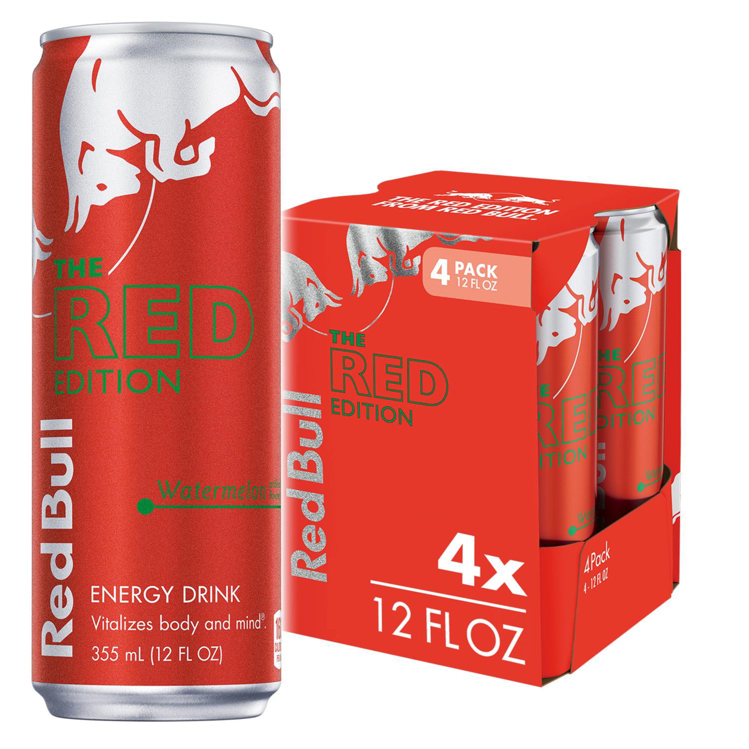 Buy Red Bull Energy Drink Watermelon 12 Fl Oz 4 Pack Online At Lowest Price In Nepal