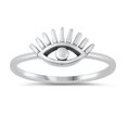 thumbnail image 1 of All Seeing Evil Eye Wholesale Ring .925 Sterling Silver Band Jewelry Female Male Unisex Size 8, 1 of 4