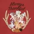 thumbnail image 2 of Junior's My Little Pony Always Thankful  Graphic Tee Red Small, 2 of 3