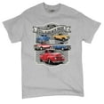 thumbnail image 5 of Ford Still Plays with Trucks T-shirt American Classic F100 F150 Pickup Built Tough Vintage Offroad 4x4 Men's Tee, 5 of 7