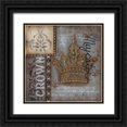 thumbnail image 1 of Lewis, Kim 15x15 Black Ornate Wood Framed with Double Matting Museum Art Print Titled - Crown, 1 of 4