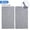 Gray-2pc, variant on Hengbo 2 Pcs Microfiber Bath Towel Extra Large 27 x 55 inch Bath Sheets Set for Home Body Sport Yoga Spa Fitness Gray