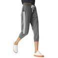 thumbnail image 3 of SPECIAL MAGIC Women's Capri Sweatpants Jogger Pants with Pockets Cotton Stretch Lounge Athletic Pants for Running Yoga Gym, 3 of 7
