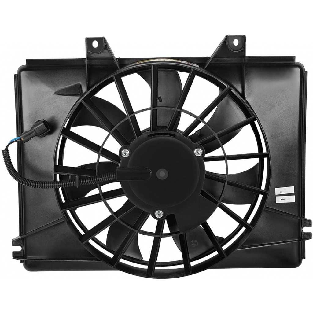 For Kia Sedona Cooling Fan Assembly A/C Condener 2002 03 04 2005 3.5L V6 For KI3113110 1K52Y