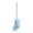 Blue, variant on Silicone Golf Toilet Brush With Toilet Brush Holder Wall-Mounted Cleaning Brush Shower Nozzle,White,Other Mixed Materials