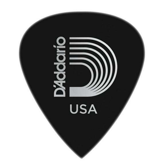 Planet Waves 6DBK7-25 Duralin Precision Guitar Picks, Extra Heavy, 25 Pack