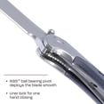 thumbnail image 3 of CRKT Orochi Everyday Carry Folding Knife with Liner Lock: 14C28N Steel Plain Edge Blade, G10 Handle, Pocket Clip, 5680, 3 of 5