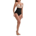 thumbnail image 2 of INSPIRE CHIC Mother's Day Women's High-Waisted Butt Lifting Briefs Postpartum Tummy Control Breathable and Comfortable Control Panties S Black, 2 of 6