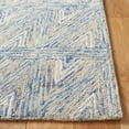 thumbnail image 3 of SAFAVIEH Abstract Albine Zig-Zag Area Rug, Blue/Beige, 5' x 8', 3 of 10