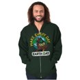 thumbnail image 3 of Woodsy Owl Make Everyday Earth Day Zip Up Hoodie Men's Women's Brisco Brands X, 3 of 6