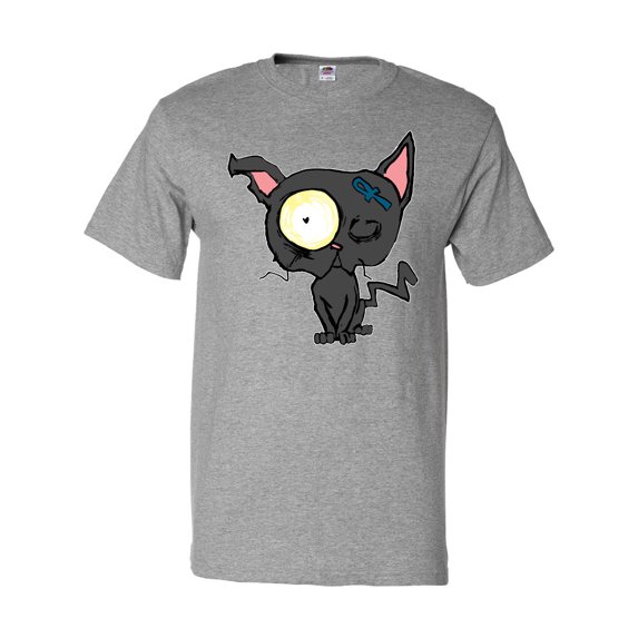 Inktastic Goth Animals Pets Black Cat T-Shirt
