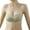 Green, variant on Full Coverage Bra Women Bra Wire Free Underwear 1 Piece Bra Everyday Underwear Wrap Chest without Underwire Bras Short Size Cupless Bra, Style 14507, Beige 38B