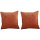 thumbnail image 1 of Burnt Orange Pillow Covers 18X18 Inch Set of 2 Modern Farmhouse Rustic Decorative Throw Pillow Cove, 1 of 4