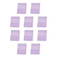 thumbnail image 1 of Minnieouse Correa de extensión Extensor de sujetador Transpirable 3 filas 4 ganchos Accesorios ajustables Reemplazo de banda Íntimos púrpura morado claro 10Conjunto, 1 of 6