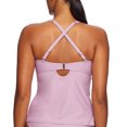 thumbnail image 2 of Underwire Wrap Tankini Top Swimsuit, 2 of 5