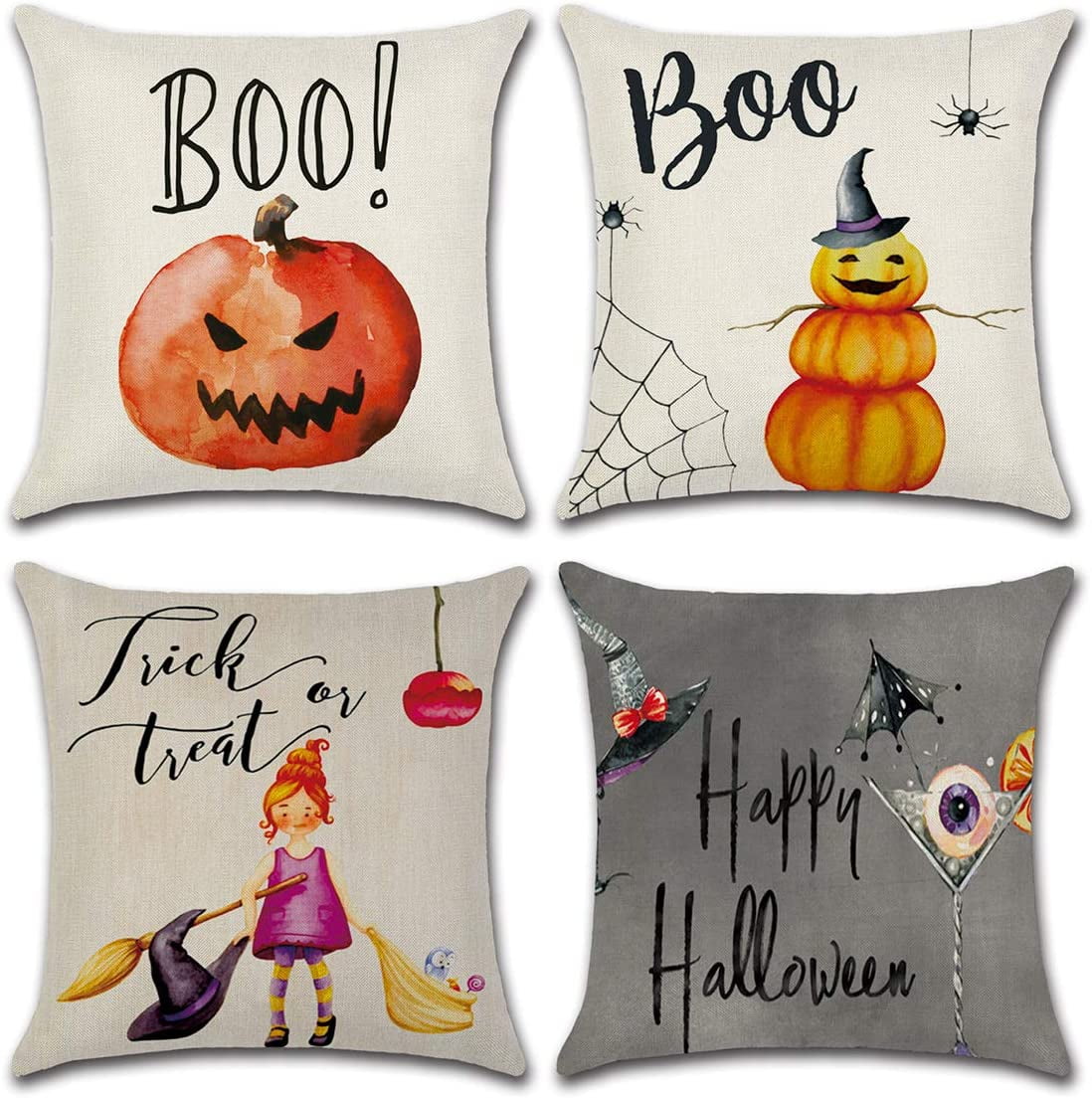 Holiday 365 Holiday Halloween The Cutest Little Pumpkins Call Me Memaw Throw Pillow 18x18 Multicolor