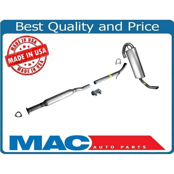 Fits 05-06 Chevrolet Equinox Torrent 3.4L Exhaust Muffler System Pipe