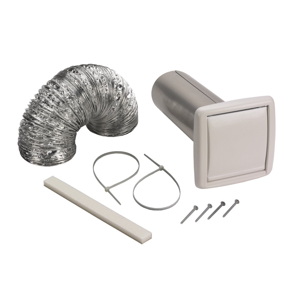 BroanNuTone® Wall Vent Kit, 3" or 4" Round Duct