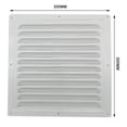 thumbnail image 1 of Couvercle de Grille de Ventilation Carrée en Métal, 1 of 6