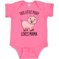 thumbnail image 3 of Inktastic This Little Piggy Loves Mama- cute Boys or Girls Baby Bodysuit, 3 of 5