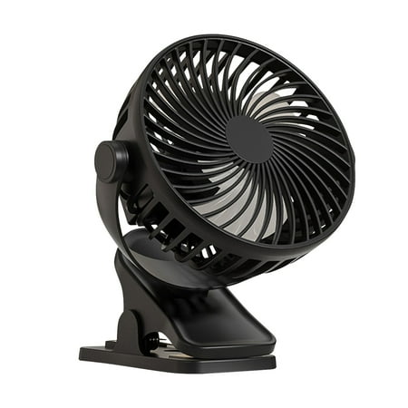 

Ckraxd 3-Speed Multi-functional Clip-on Desk Fan Portable Rechargeable Office Fan Adjustable Speeds Desktop Fan USB Charging Clip-on Fan Quiet Performance Study Fan
