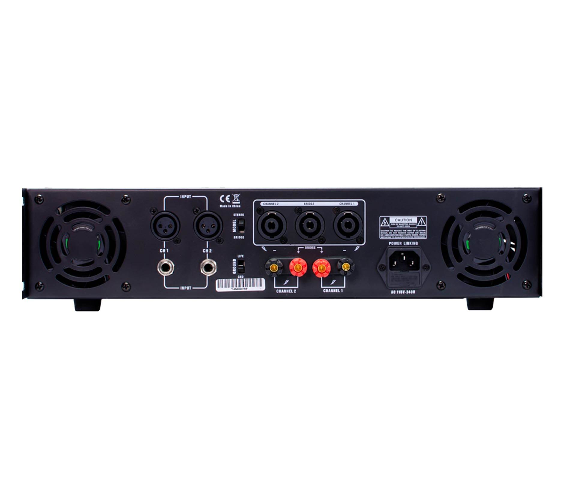 NEW GEMINI XGA-3000 Pro Audio DJ/PA 3000W System Power Amplifier Stereo/Mono Amp - image 5 of 5