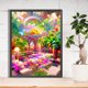 thumbnail image 2 of Pintura de diamante 5D DIY Full Round Drill Path Kit Decoración del hogar Arte Artesanía JShteea El nuevo, 2 of 9