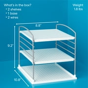 YouCopia UpSpace Adjustable Box Organizer for Foil Wrap and Kitchen Cabinet Storage