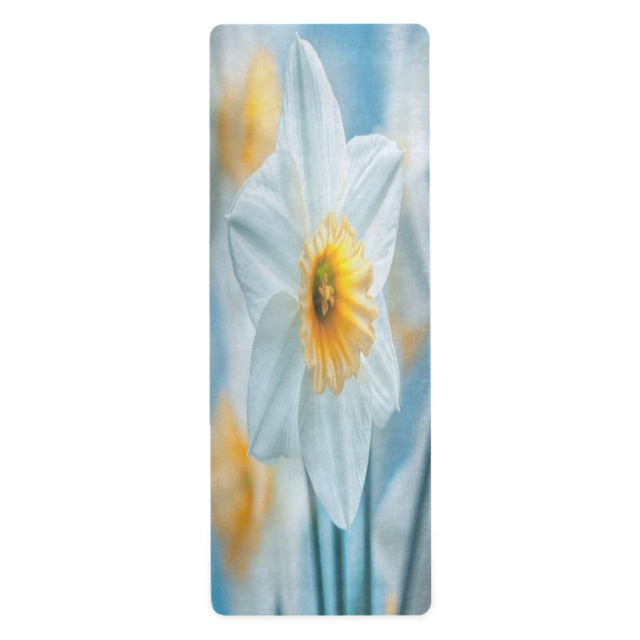 BZSMCE Yoga Mat Women Fitness Mat Graceful White Pattern