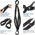 thumbnail image 4 of GOGHOST Ski Carrier Strap Skis and Poles Backpack Carrier Adjustable Size Black 2 Pack, 4 of 7