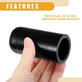 thumbnail image 6 of Unique Bargains 1 Set 32mm 1.26" ID Silicone Hose Cap W/ Clamp Intake Vacuum Hose End Plug for Car Silicone Black, 6 of 6