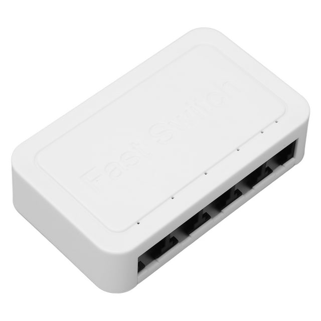 Conmutador Gigabit Ethernet de 5 Puertos Miniconmutador PoE con Carcasa de Metal para Oficina Divisor Ethernet de Escritorio Silencioso Protección contra Truenos 4KV ANGGREK Otros