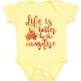 thumbnail image 3 of Inktastic Life's Better Campfire Girls Baby Bodysuit, 3 of 5