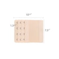 thumbnail image 3 of INSPIRE CHIC Women's Elastic Bra Hook Extensions 3 Rows 2 Pcs Apricot 2 and Skin Color, 3 of 6