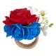 thumbnail image 2 of Servilleteros del Día de la Independencia | Decoración de mesa patriótica en rojo, blanco y azul | Accesorios de fiesta reutilizables y duraderos | Artículos para celebrar el 4 de Julio | Reuniones, 2 of 5