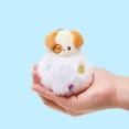 thumbnail image 5 of Miniz by Anirollz Puppiroll Fluffy Ball Plush Keychain – Cute Puppy Stuffed Animal Mini Plush with Stars – Soft Collectible Bag Charm – 4", 5 of 6