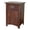 Dark Walnut, variant on Pemberley Row Solid Oak Walnut Nightstand Rectangular 29" H X 20" W X 17" D