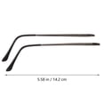 thumbnail image 5 of Miangastore 1 Set Glasses Arm Replacement Glasses Repair Kit Including Glasses Arm Nose Pad Screwdriver, 5 of 5