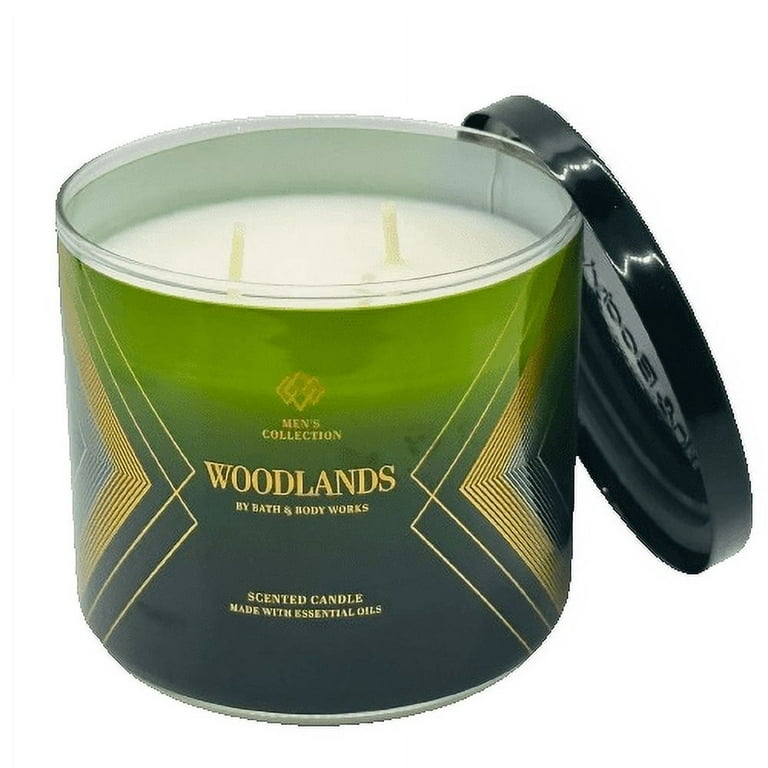 Bath & Body Works Woodlands 3-Wick Scented Candle - Walmart.com
