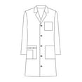 thumbnail image 5 of Panda Uniform white scrub coats and lab coats unisex | Multi-Colored lab coats and doctor coat, 5 of 8