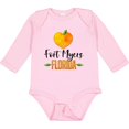 thumbnail image 3 of Inktastic Fort Myers Florida Orange in Heart Boys or Girls Long Sleeve Baby Bodysuit, 3 of 5