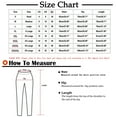 thumbnail image 3 of ZZwxWA Casual Pants Butterfly Print Capris Plus Size Cute Slim Elastic Tight Zipper Workwear Fashion Pants for women High Waist Trousers Black XXL, 3 of 7