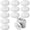 Hook & Loop, variant on 100 Pcs Stainless Steel Numbered Tags 1-100 Rectangle Metal Number ID Key Tags for Gym Locker, Hotel, Dormitory, Key Management