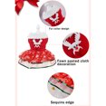 thumbnail image 4 of Ropa para perros Billuyoard Vestido de Navidad Rojo/S, 4 of 6