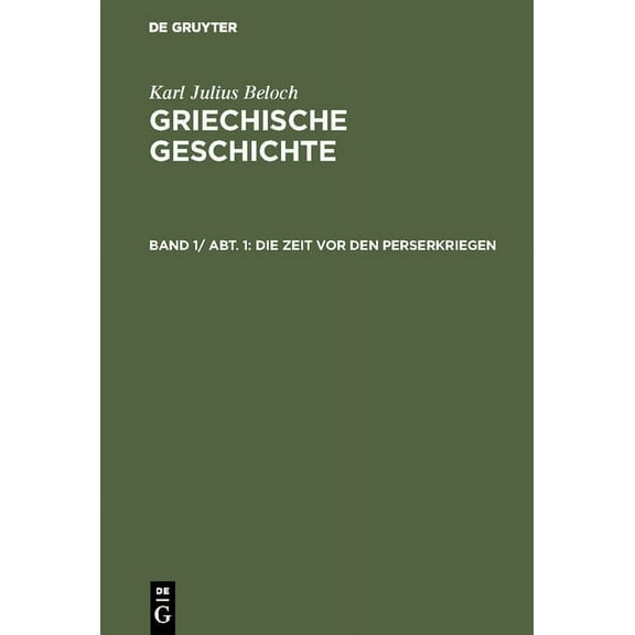 Die Zeit vor den Perserkriegen, (Hardcover)