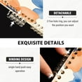 thumbnail image 4 of WOBOGO Pastel Peach and Blue Flowers Notebook College Horizontal Grid Paper Ink Spill Resistant Water Resistant Cover 8.3x5.7x0.4in, 4 of 8