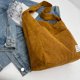 thumbnail image 5 of Bolso Hombro Pana para Mujer Bolso Mano Retro Informal Bolso Hobo Compras (marrón), 5 of 9