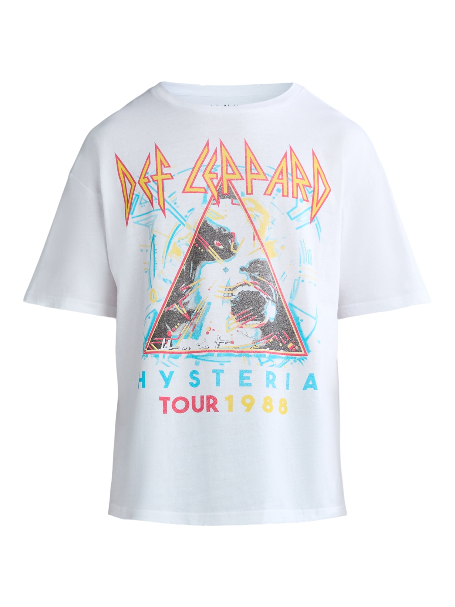 Def Leppard Men's & Big Men's Oversized Graphic Band Tee, Sizes XS-3XL