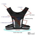 thumbnail image 2 of Hands-Free Running Vest, Lightweight Breathable Chest Phone Holder With Reflective Strips For Jogging Gym Cycling, Adjustable Unisex Fitness Pack For Smartphones Up To 6.8 Inch, 2 of 5